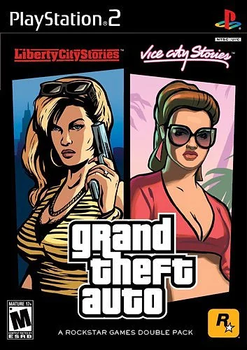 Grand Theft Auto: Stories Double Pack - Liberty City Stories & Vice City Stories Box Art