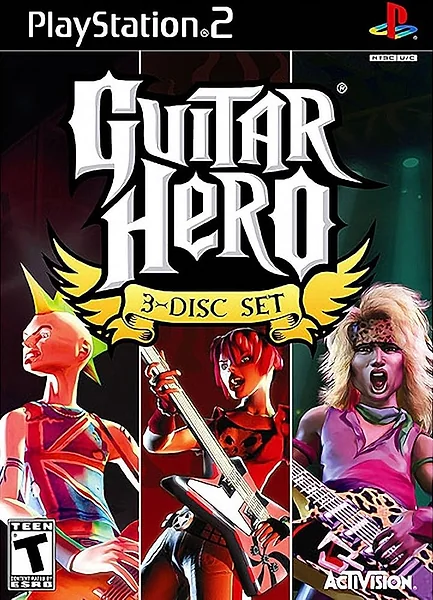 Guitar Hero: 3-Disc Set Box Art