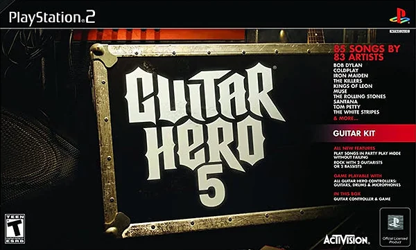 Guitar Hero 5 box art