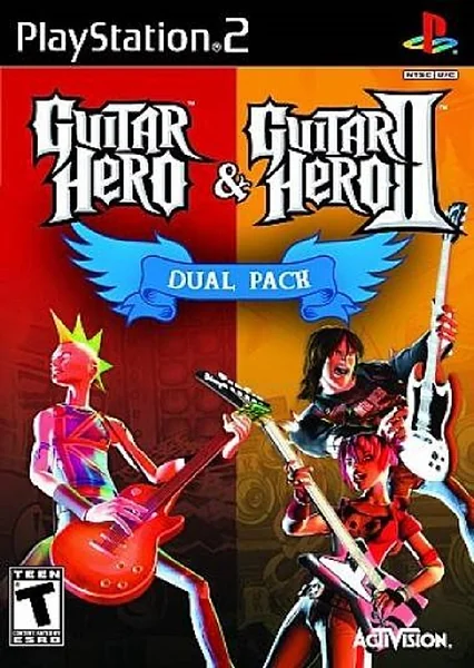 Guitar Hero & Guitar Hero II: Dual Pack box art