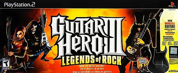 Guitar Hero III: Legends of Rock Box Art