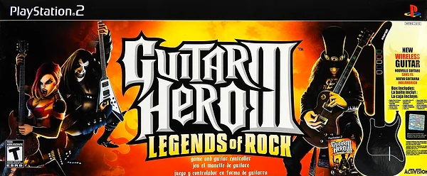 Guitar Hero III: Legends of Rock box art