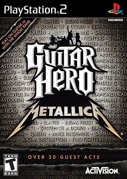 Guitar Hero: Metallica Box Art