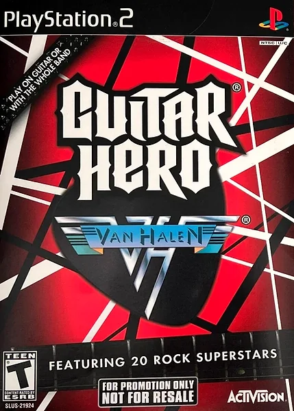 Guitar Hero: Van Halen box art