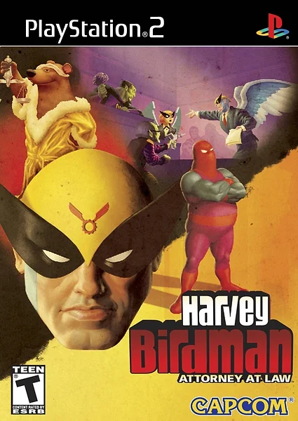 Harvey Birdman: Attorney at Law Box Art