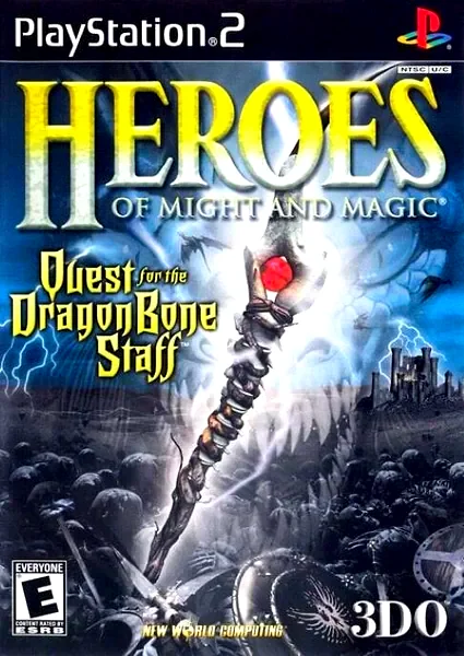 Heroes of Might and Magic: Quest for the DragonBone Staff Box Art