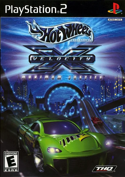Hot Wheels: Velocity X - Maximum Justice box art