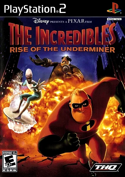 Incredibles: Rise of the Underminer box art