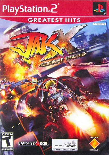 Jak X: Combat Racing Box Art