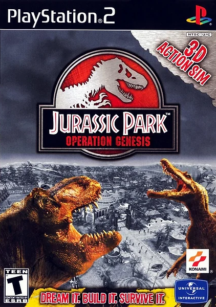 Jurassic Park: Operation Genesis box art