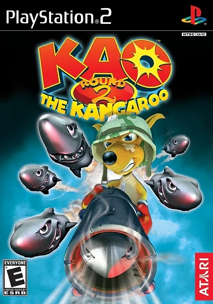 Kao the Kangaroo: Round 2 Box Art