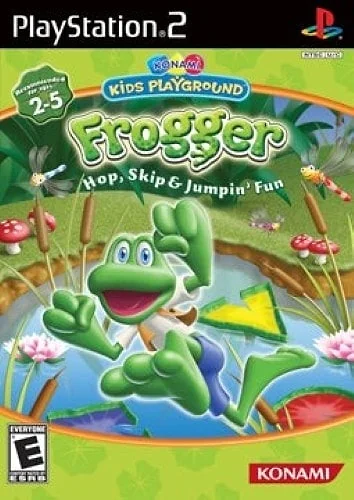Konami Kids Playground: Frogger - Hop, Skip & Jumpin' Fun box art