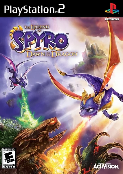 Legend of Spyro: Dawn of the Dragon Box Art