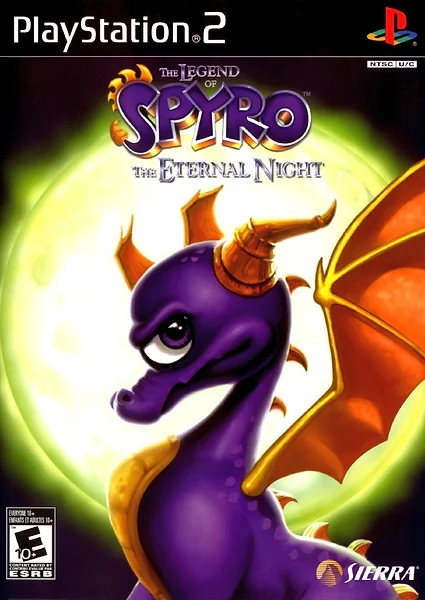 Legend of Spyro: The Eternal Night box art