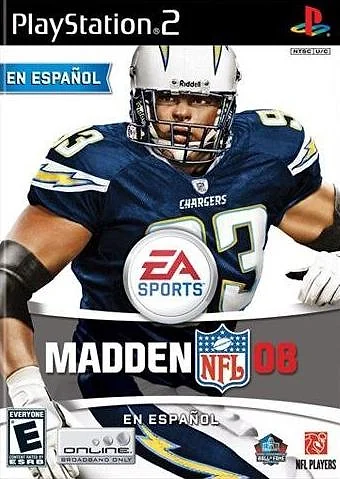 Madden NFL 08 box art