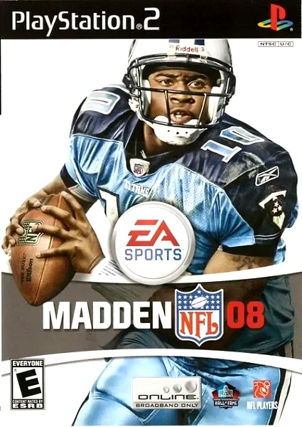 Madden NFL 08 box art