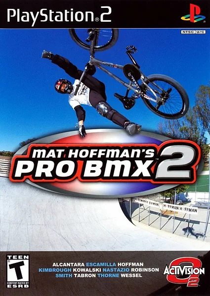 Mat Hoffman's Pro BMX 2 Box Art