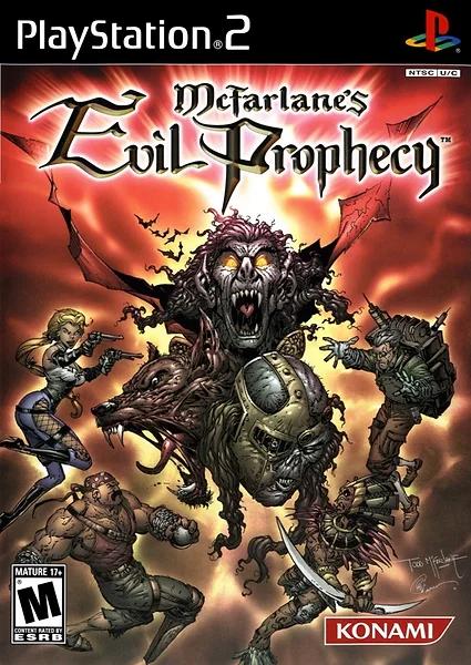 McFarlane's Evil Prophecy Box Art