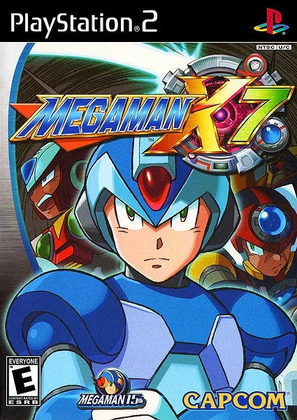 MegaMan X7 box art