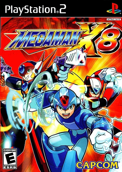 MegaMan X8 box art
