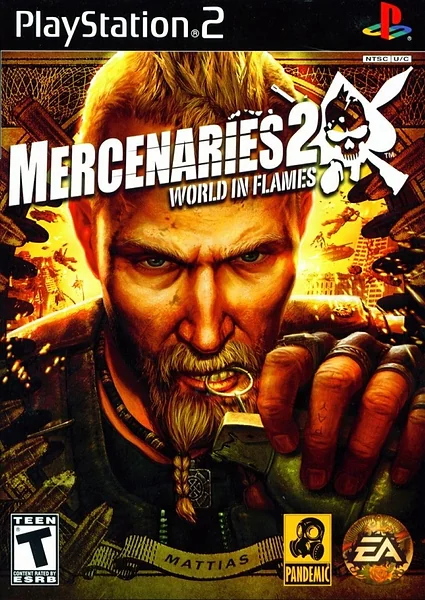 Mercenaries 2: World in Flames box art