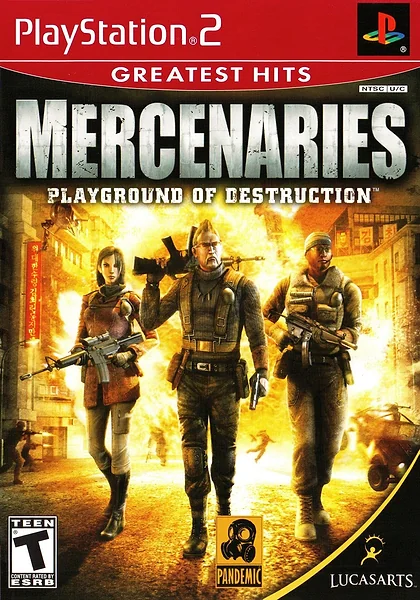 Mercenaries: Playground of Destruction box art