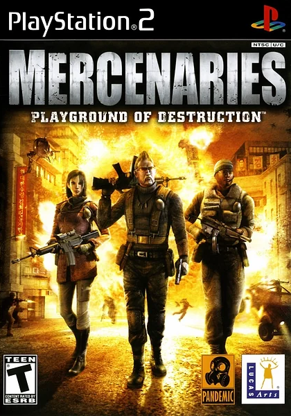 Mercenaries: Playground of Destruction Box Art