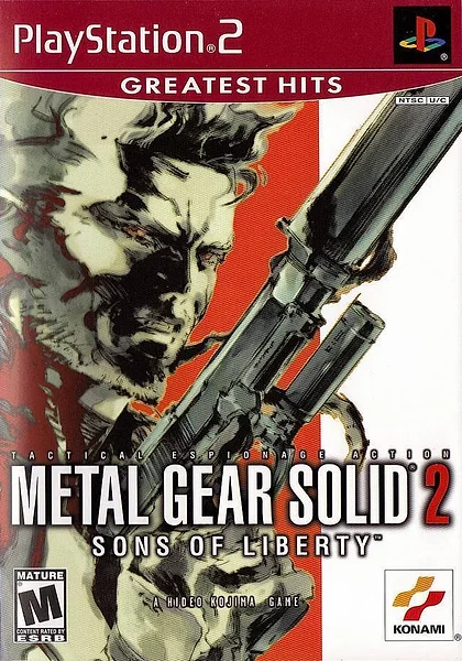 Metal Gear Solid 2: Sons of Liberty box art