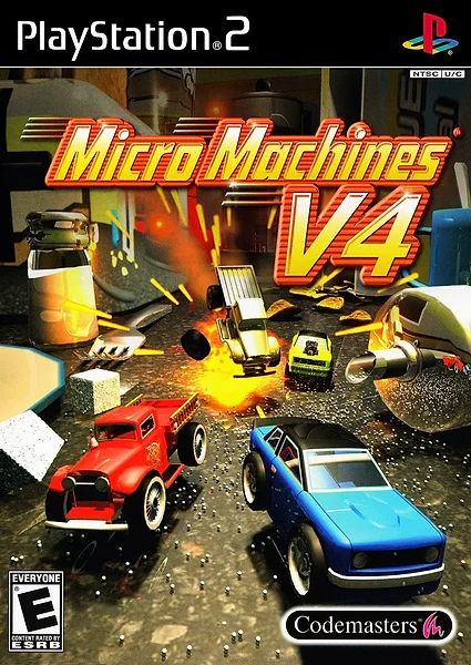 Micro Machines V4 Box Art
