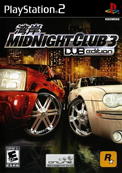 Midnight Club 3: Dub Edition box art