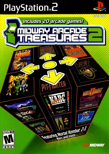 Midway Arcade Treasures 2 box art