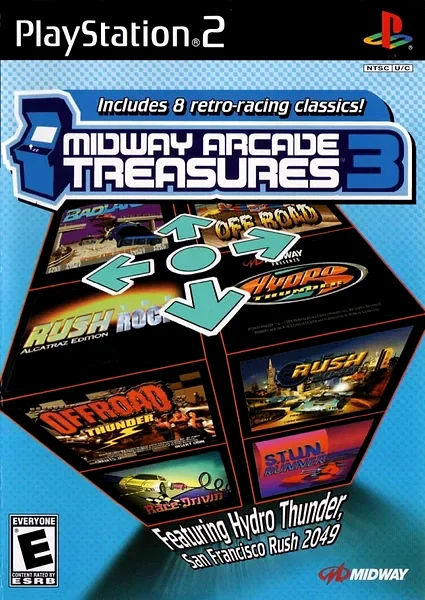 Midway Arcade Treasures 3 box art