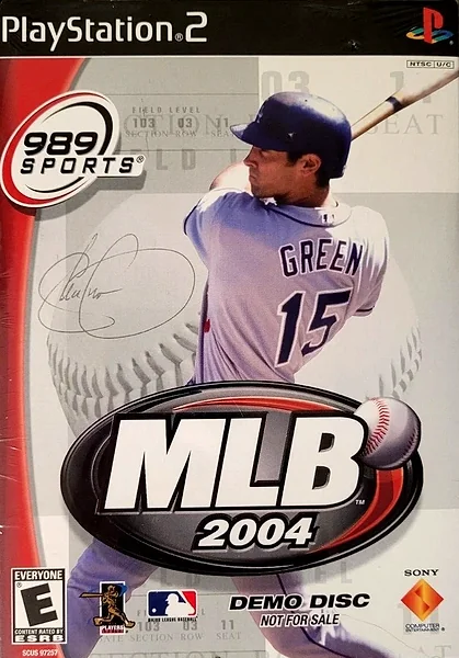 MLB 2004 box art