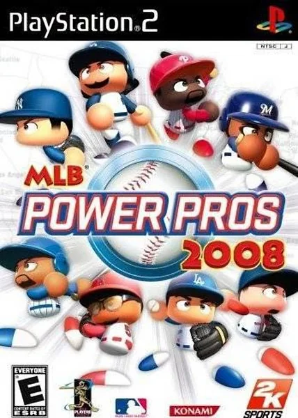 MLB Power Pros 2008 Box Art