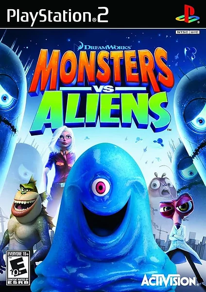 Monsters vs. Aliens Box Art