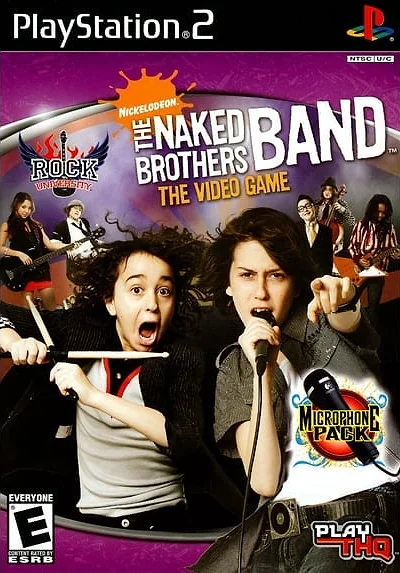 Naked Brothers Band: The Video Game Box Art