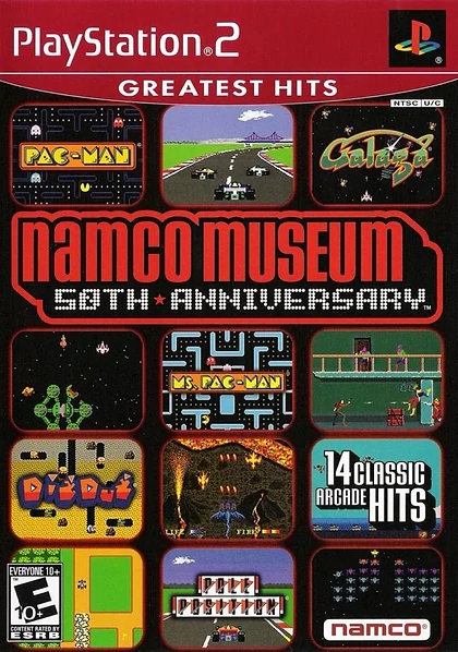 Namco Museum: 50th Anniversary Box Art