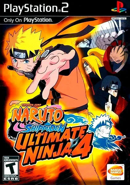 Naruto Shippuden: Ultimate Ninja 4 box art