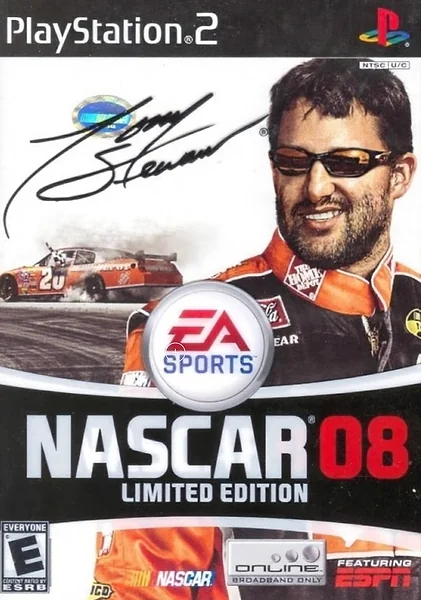 NASCAR 08 box art
