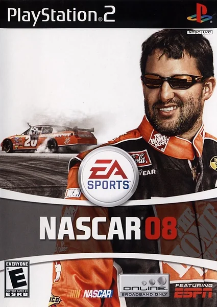 NASCAR 08 box art