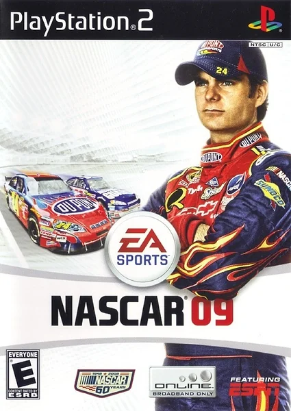 NASCAR 09 box art