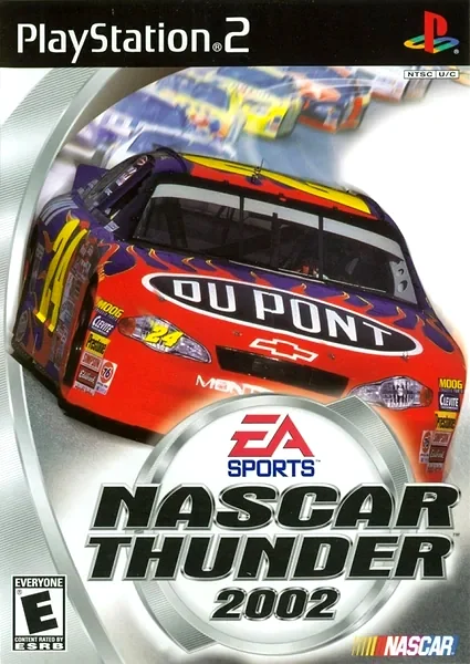 NASCAR Thunder 2002 box art