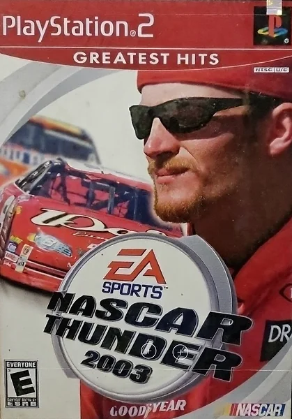 NASCAR Thunder 2003 box art