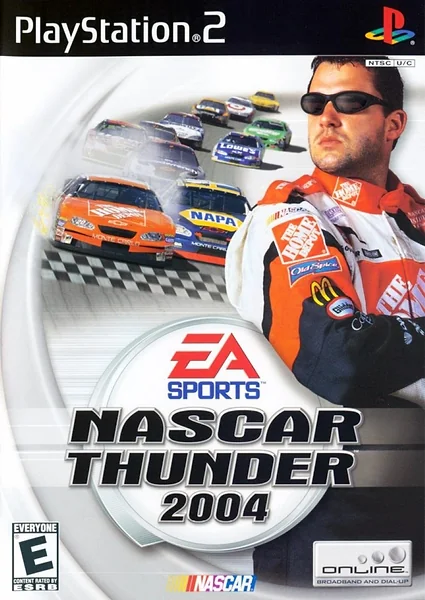 NASCAR Thunder 2004 box art