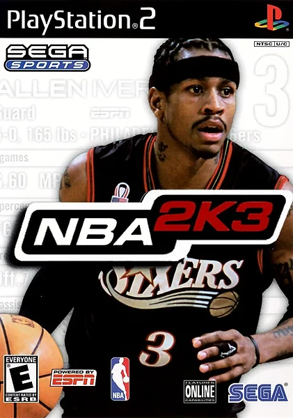 NBA 2K3 box art