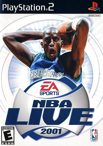 NBA Live 2001 box art