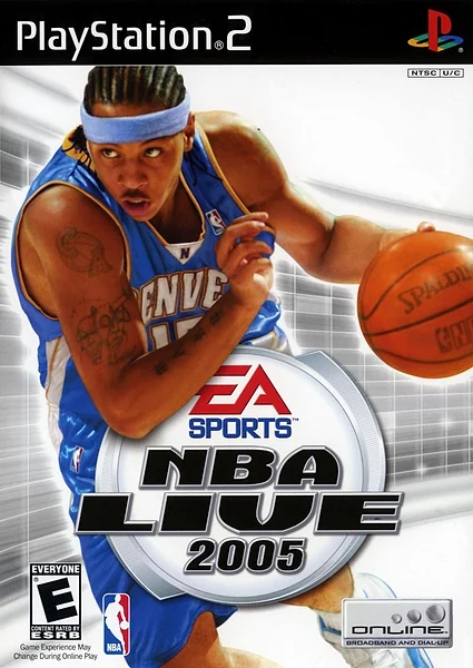 NBA Live 2005 Box Art