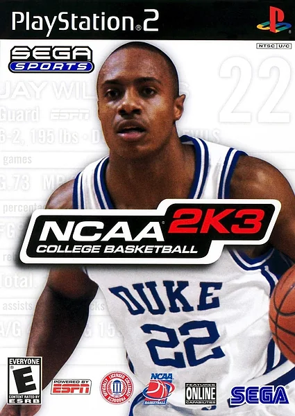 NCAA College Basketball 2K3 Box Art