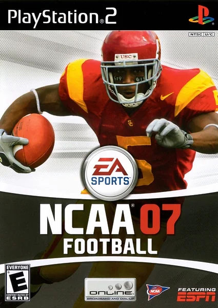NCAA Football 07 box art