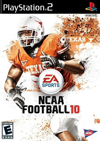 NCAA Football 10 box art